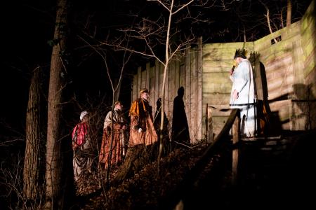 Zadnja uprizoritev predstave Božična noč v sezoni 2019-2020 25